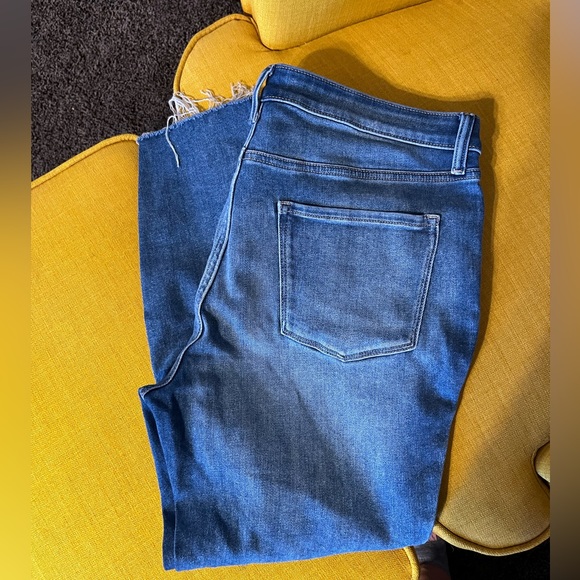 LC by Lauren Conrad Deconstructed Skinny Jeans 14W - Picture 3 of 3